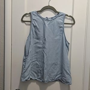 Gap chambray tank